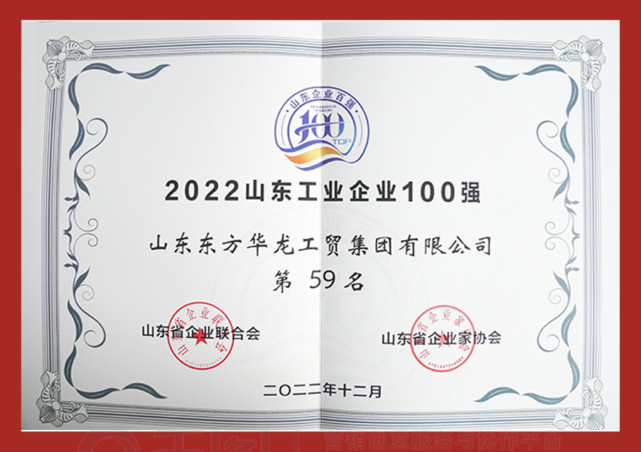 2022山東工業企業100強